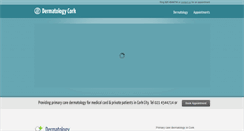 Desktop Screenshot of dermatologycork.ie