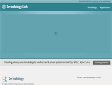 Tablet Screenshot of dermatologycork.ie